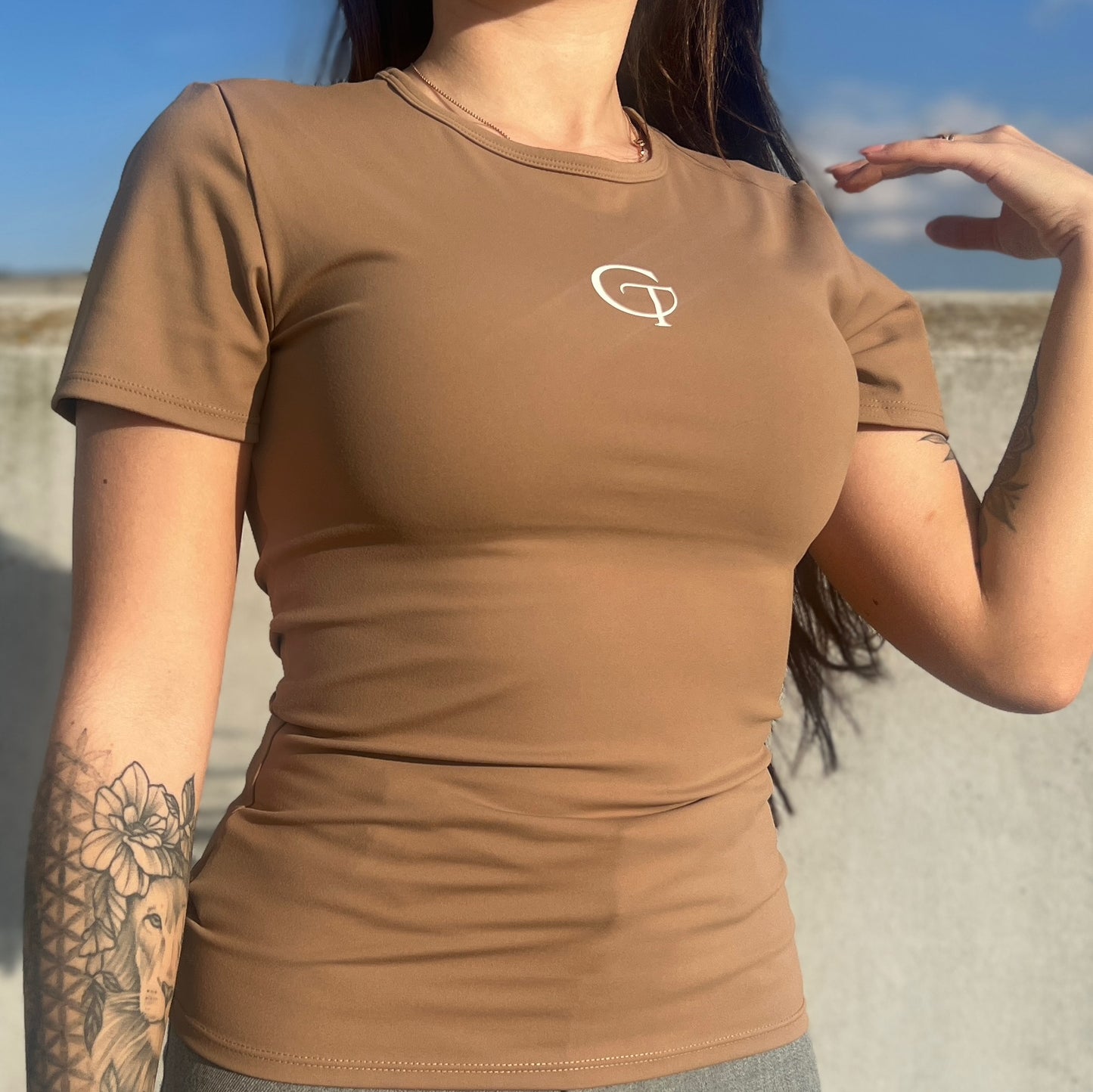 Performance T-Shirt beige