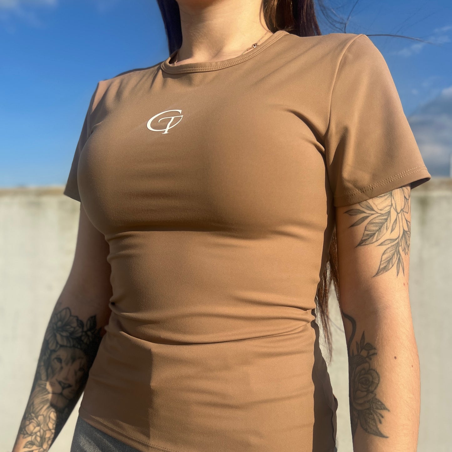 Performance T-Shirt beige