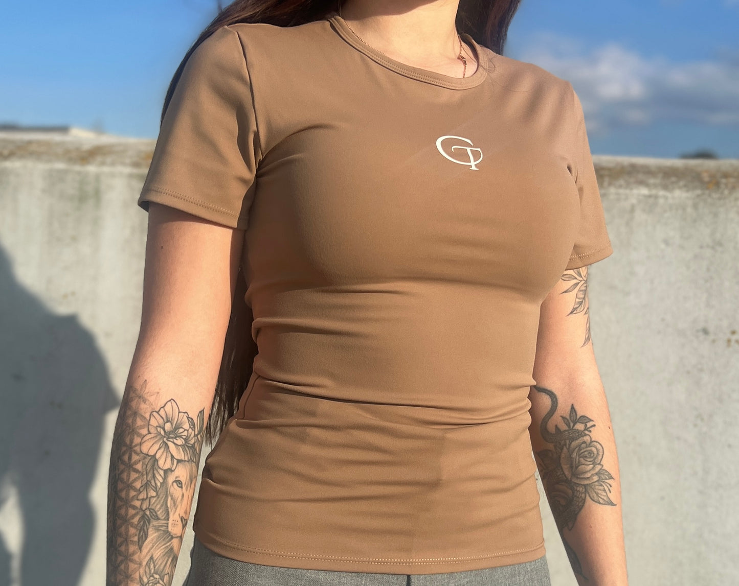 Performance T-Shirt beige