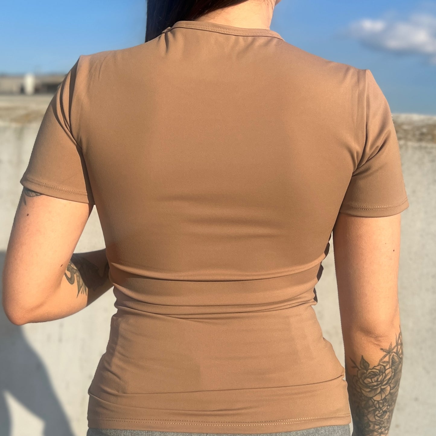 Performance T-Shirt beige