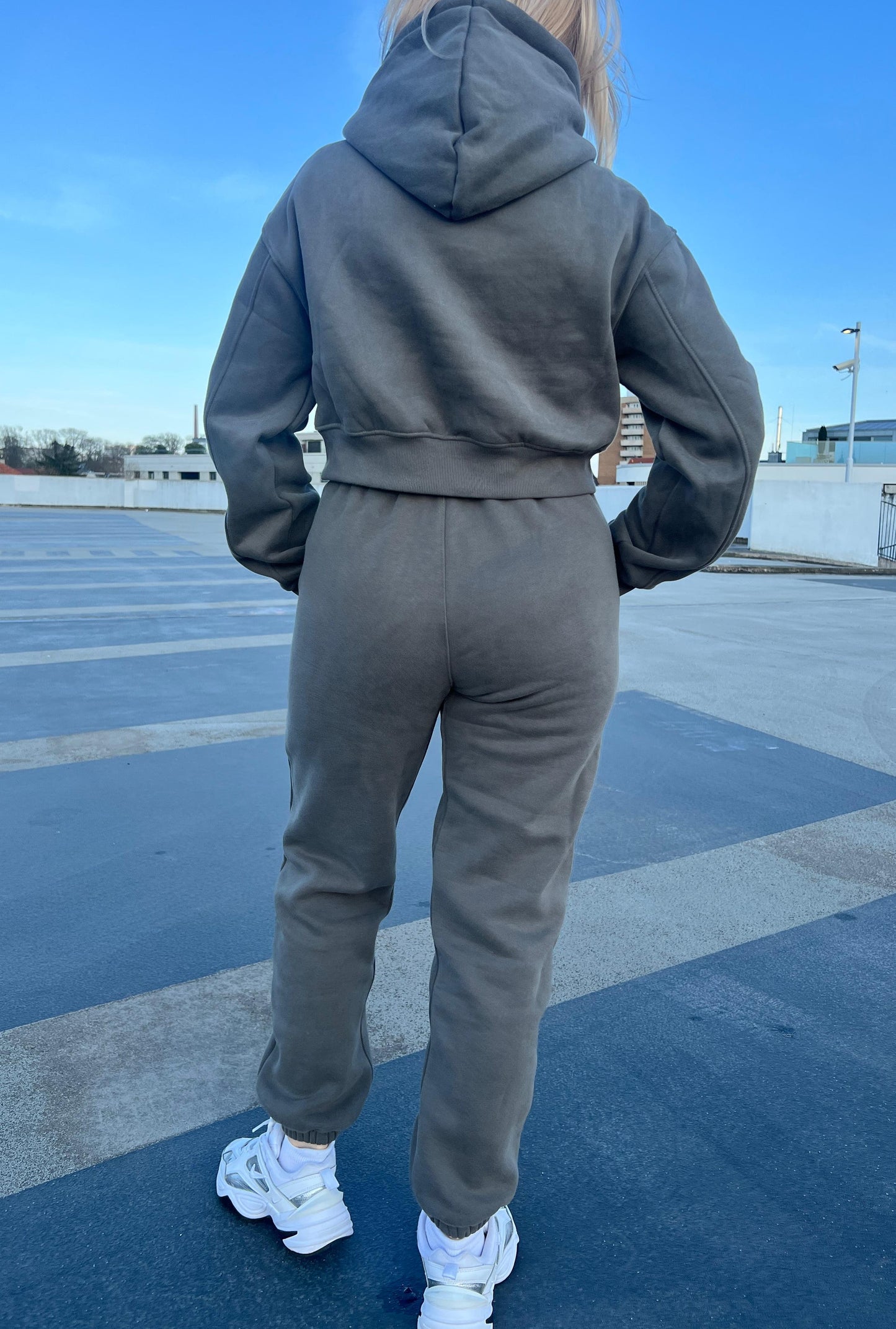 Tracksuit Navy-grün