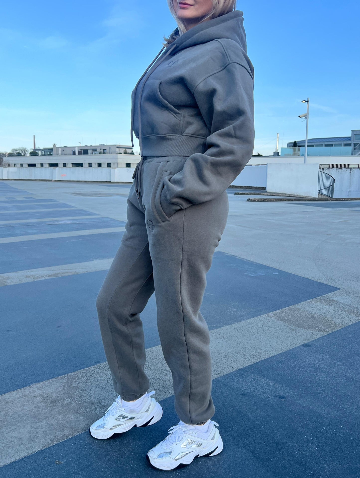 Tracksuit Navy-grün