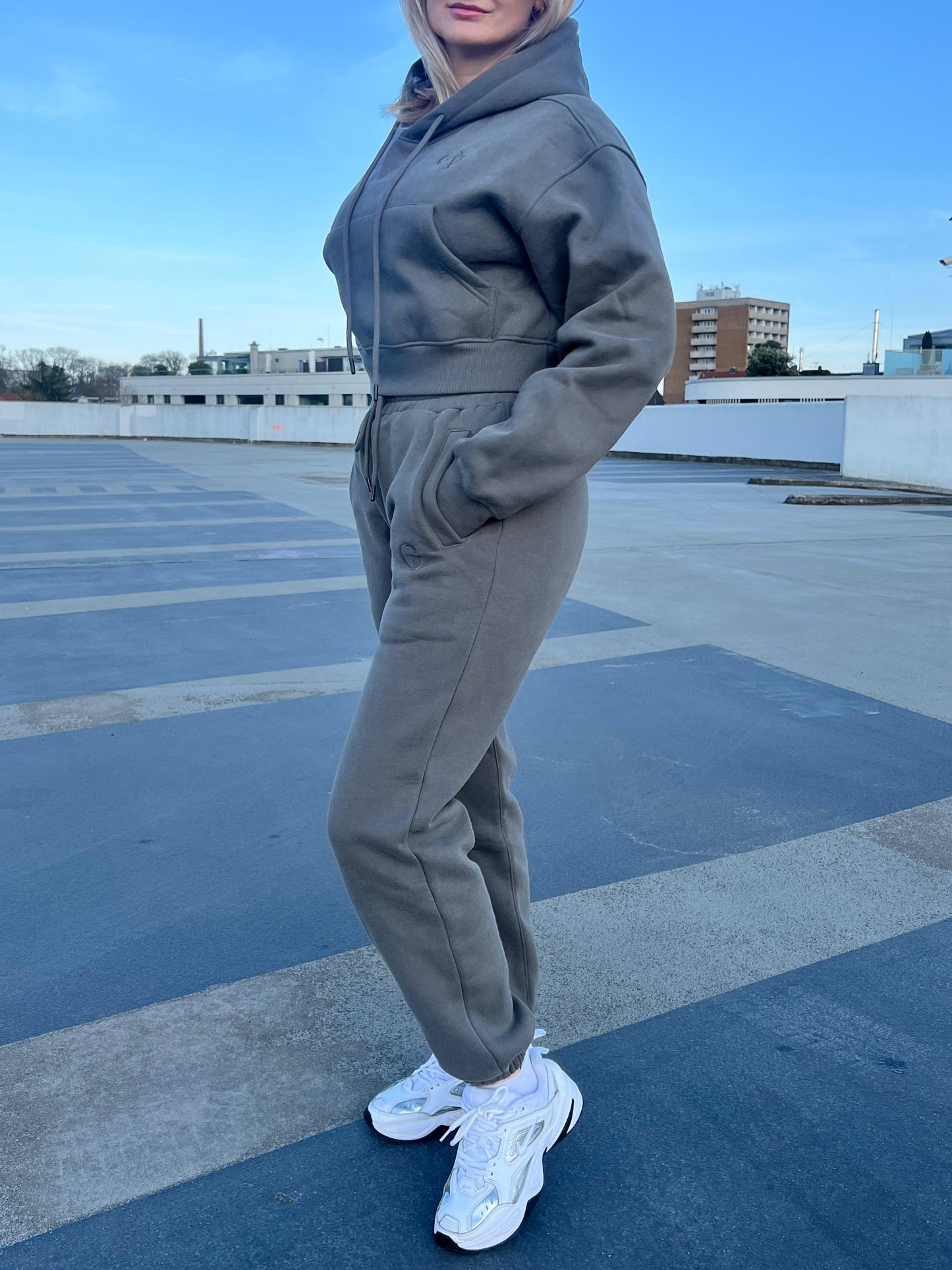 Tracksuit Navy-grün