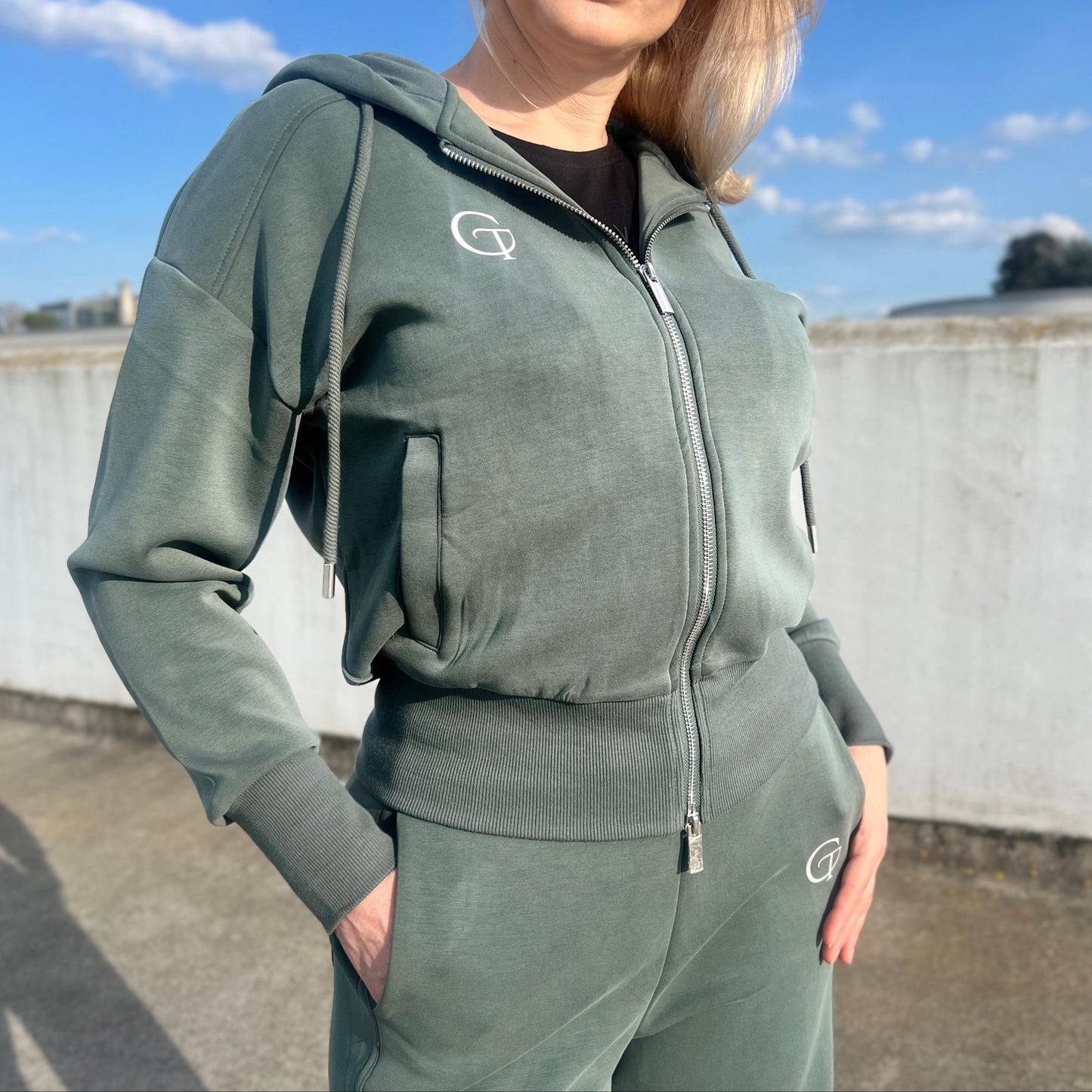 Tracksuit LUX dark green
