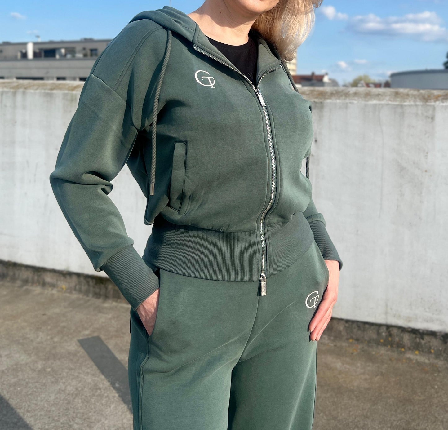 Tracksuit LUX dark green