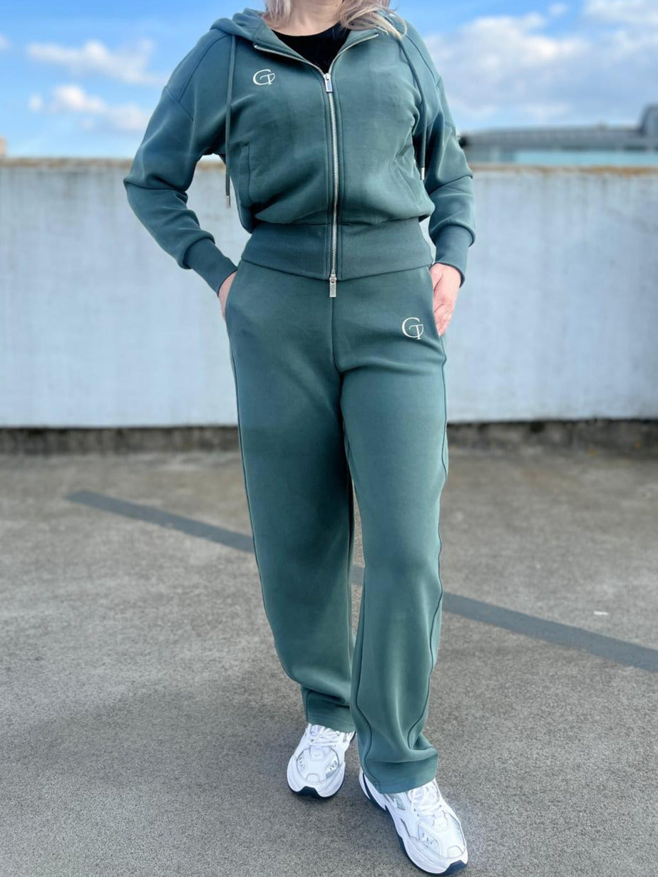 Tracksuit LUX dark green
