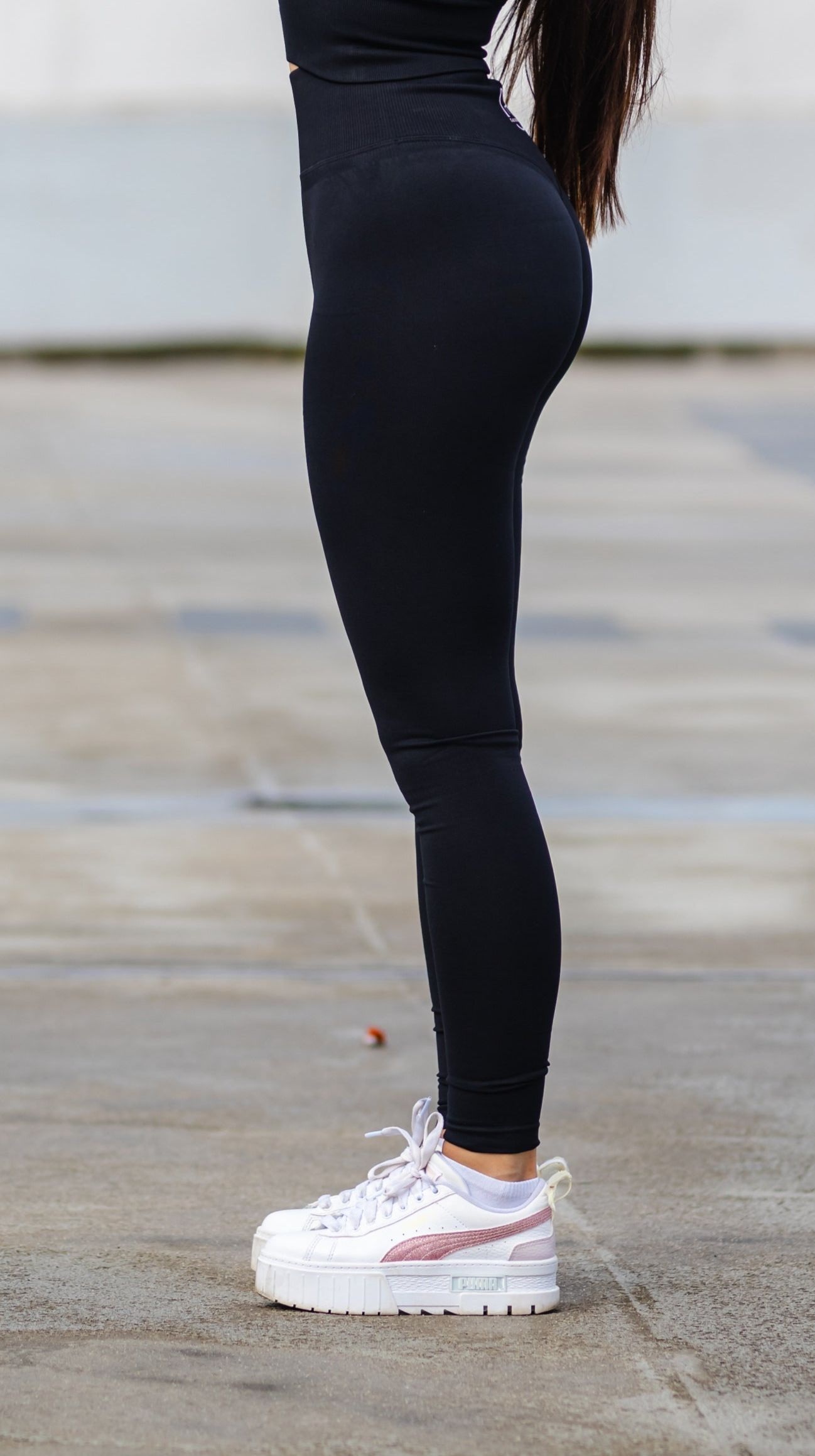 Focus Leggings Schwarz