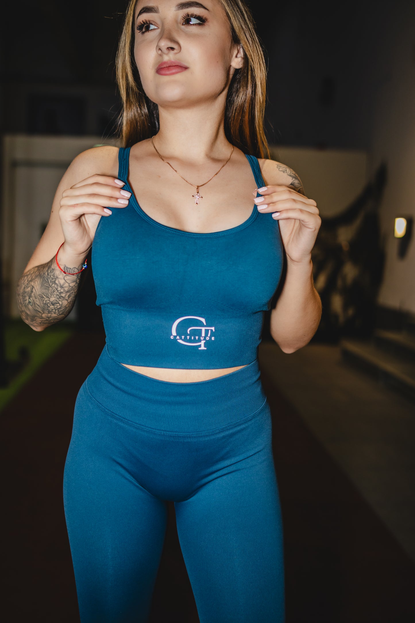 Focus Leggings Petrol