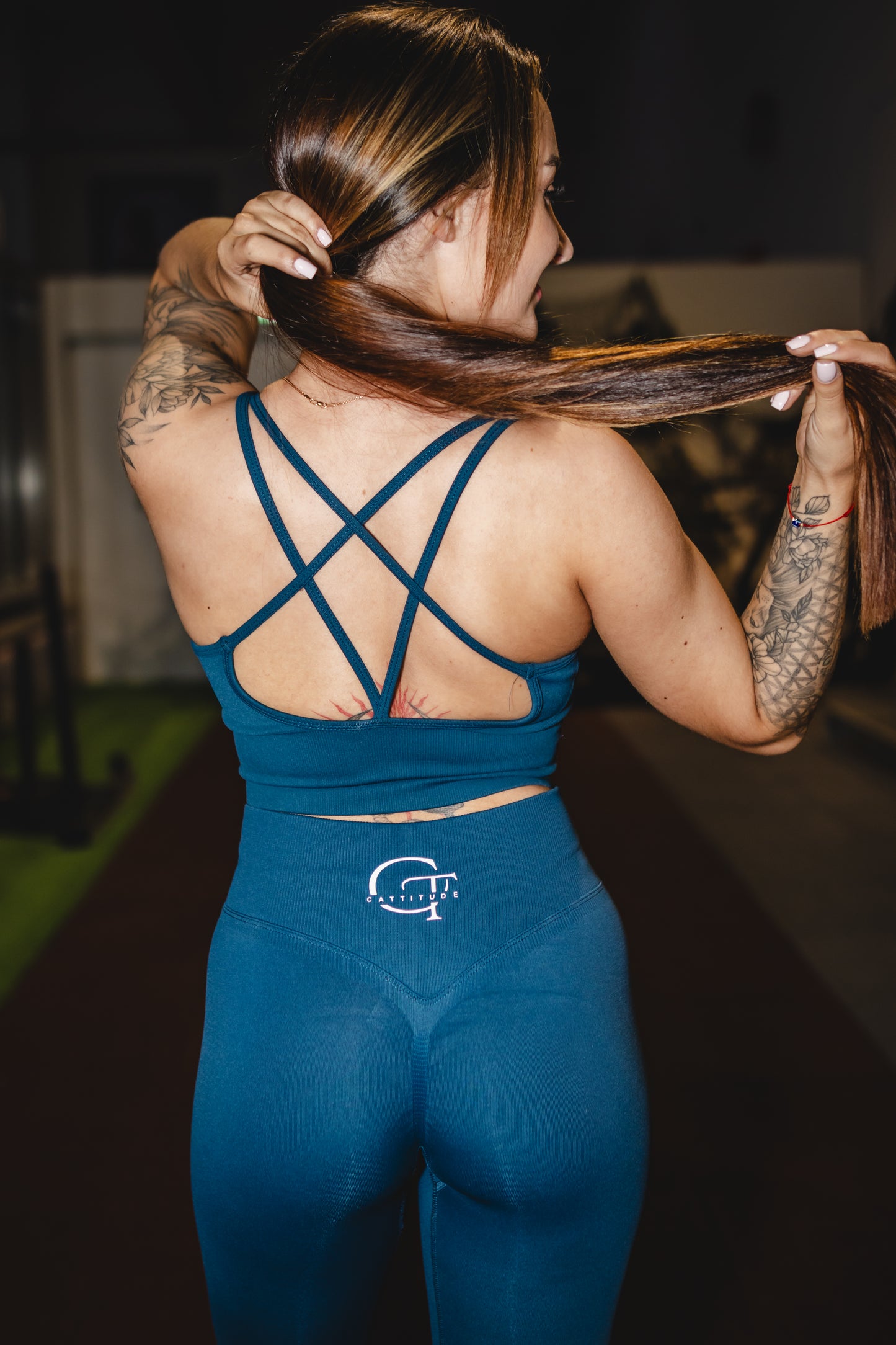 Focus Leggings Petrol