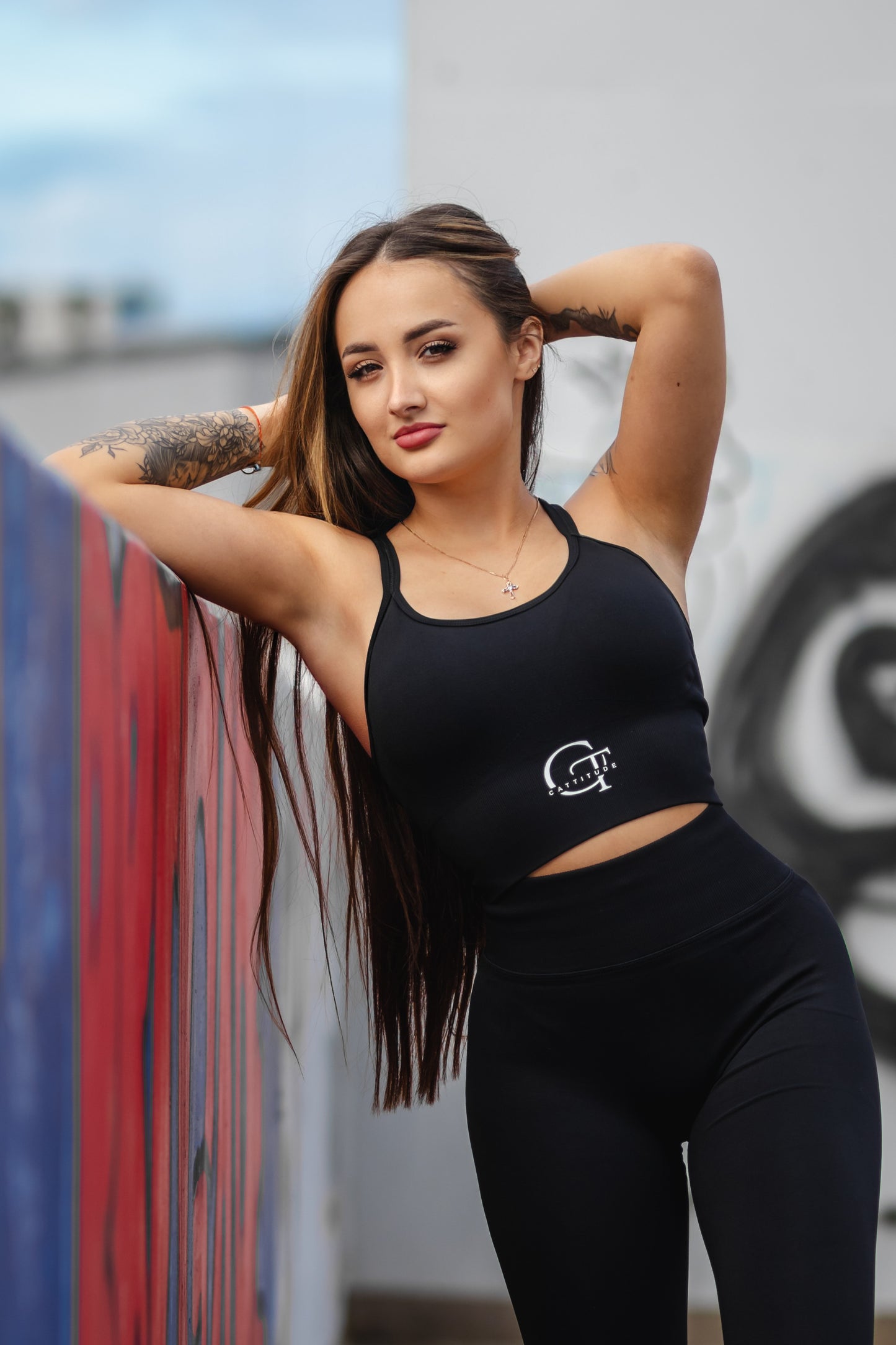 Focus Leggings Schwarz