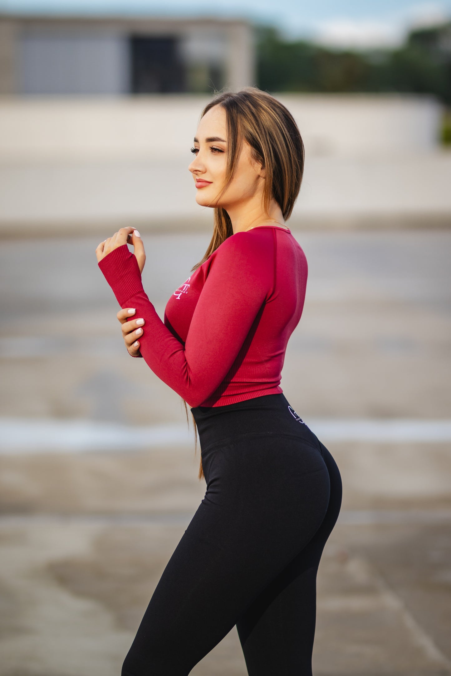 Focus Leggings Schwarz