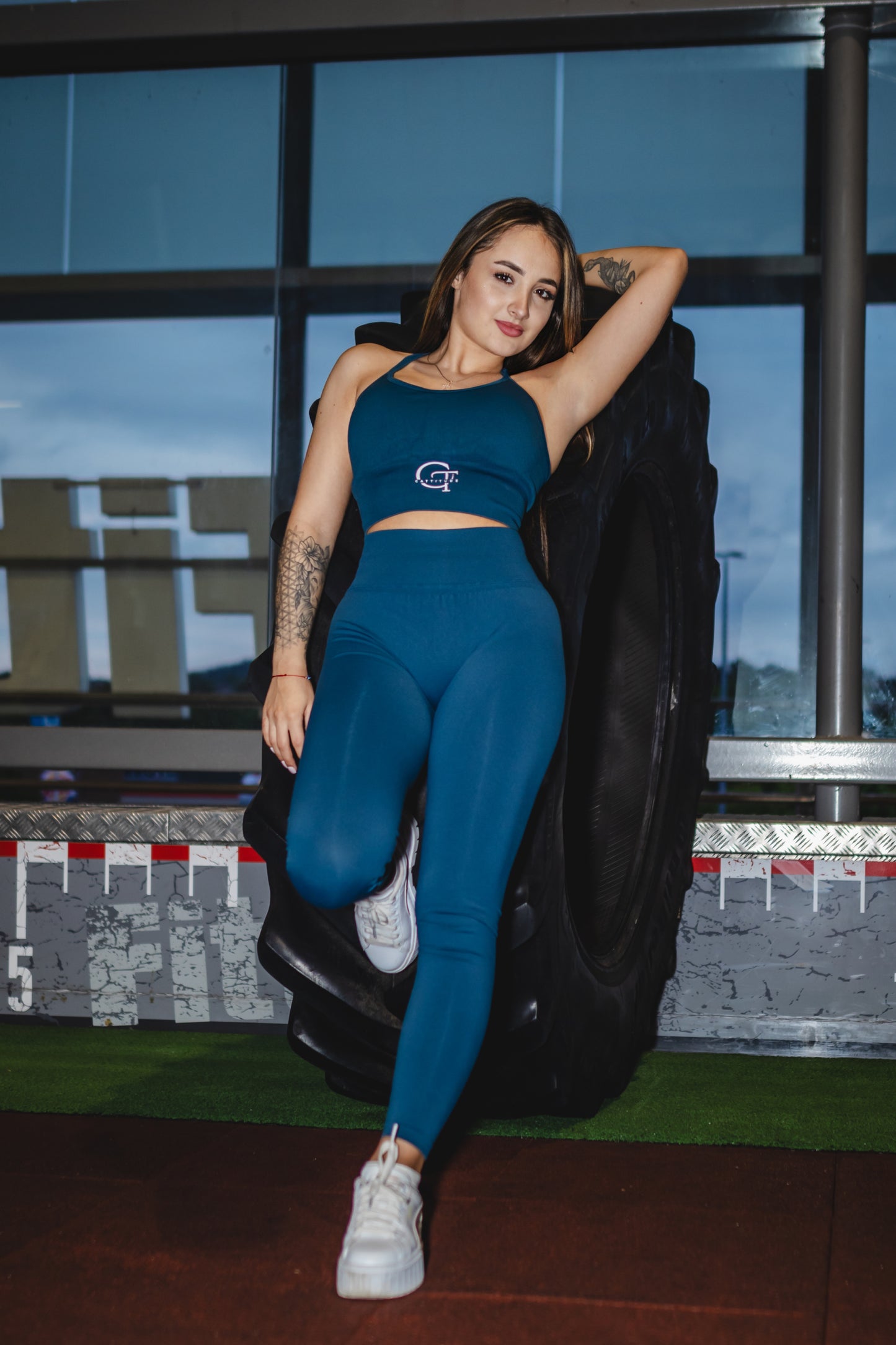 Focus Leggings Petrol