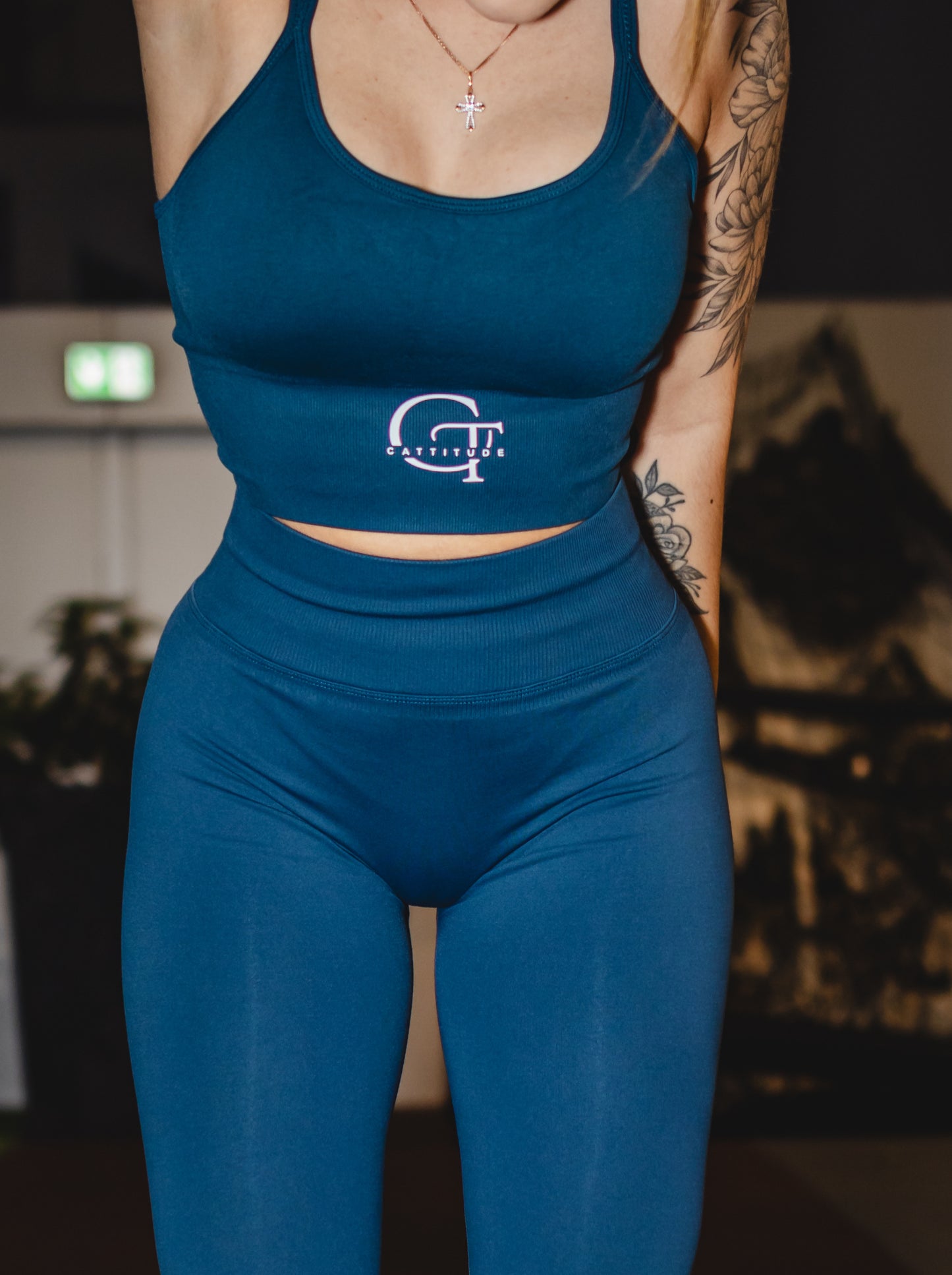 Focus Leggings Petrol
