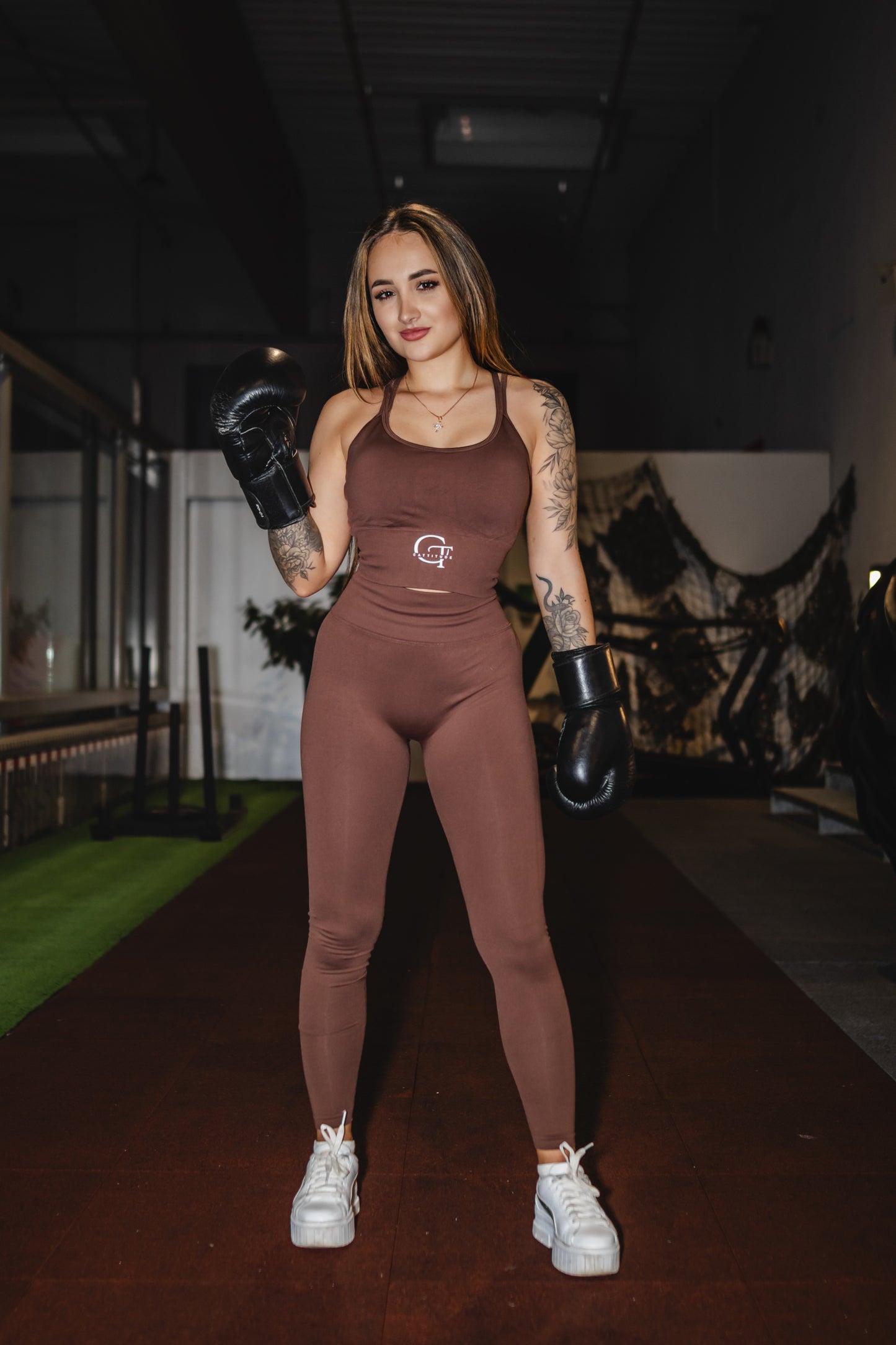 Focus Leggings Coffee