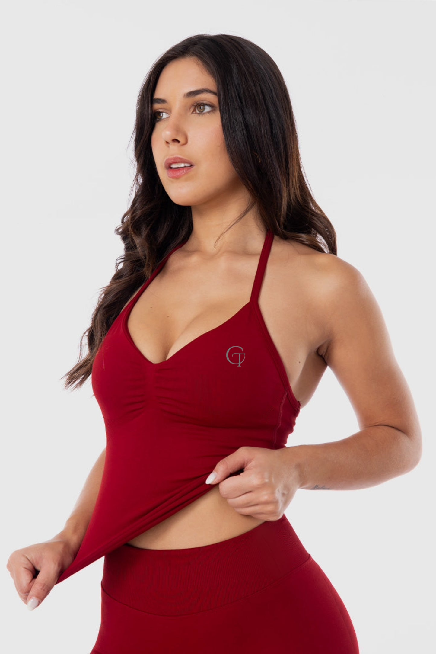 PREMIUM TOP PUSH-UP Cherry red