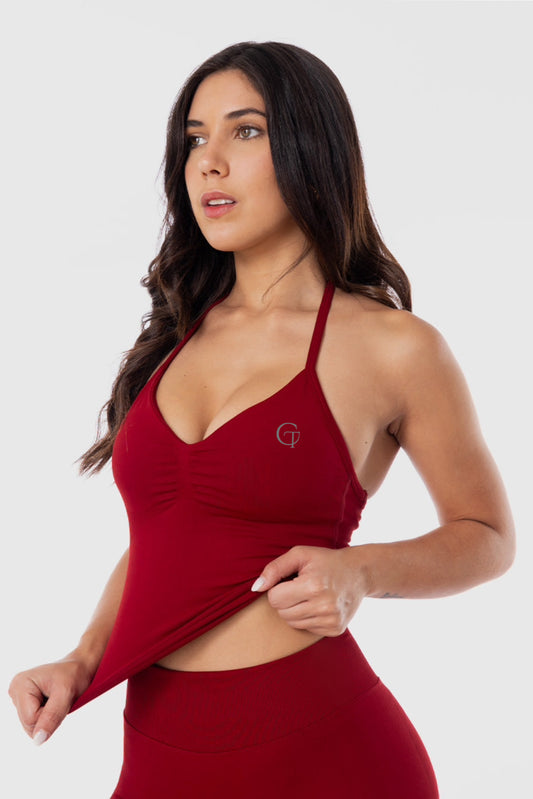 PREMIUM TOP PUSH-UP Cherry red
