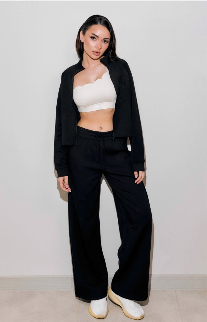 CASUAL TRACKSUIT Schwarz