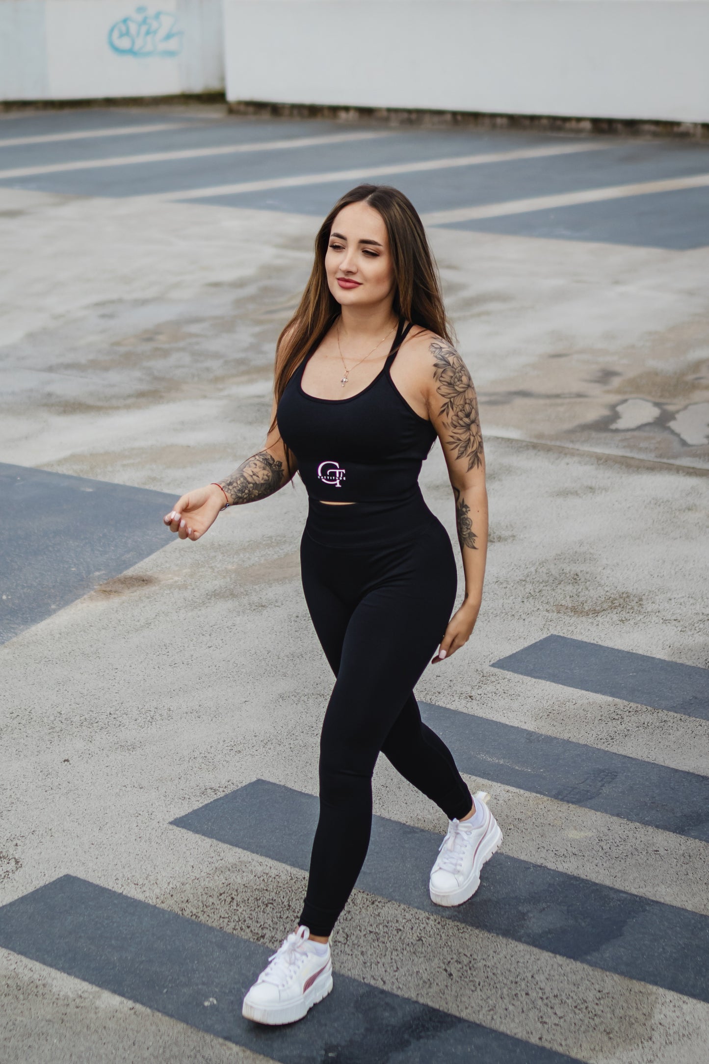 Focus Leggings Schwarz